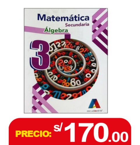 MATEMATICA SECUNDARIA 3